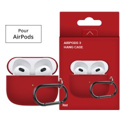 Etui Soft-Touch pour Airpods 3 - rouge