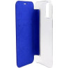 Folio iPhone 12 mini en Cuir Premium dos Crystal Bleu Beetlecase