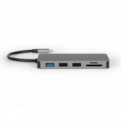 Hub LIVOO USB C - 7 en 1