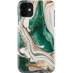 iPhone 11/ XR Fashion Case Goldeb Jade Marble Ideal Of Sweden