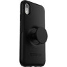 Coque pour iPhone XR - semi-rigide +Pop Symmetry  OtterBox - noire