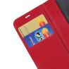 Etui Samsung G A13 4G - portefeuille Zanae rouge