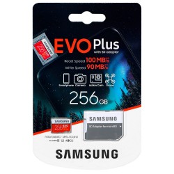 Carte microSD EvoPlus 256Go...