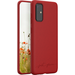 Coque Samsung G S20 Rouge Just Green